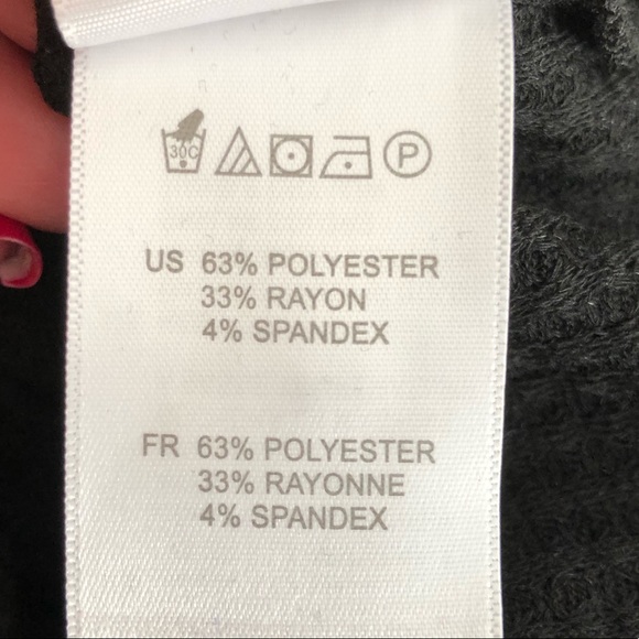 NWT! Articles of Society black ribbed blouse Size S - Picture 5 of 6